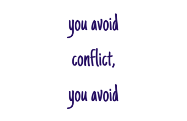avoiding conflict