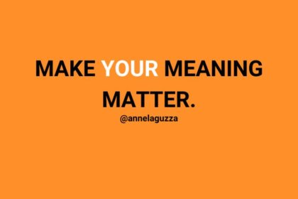 meaning meaning