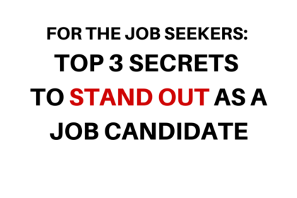 Top 3 Job Secrets (1)